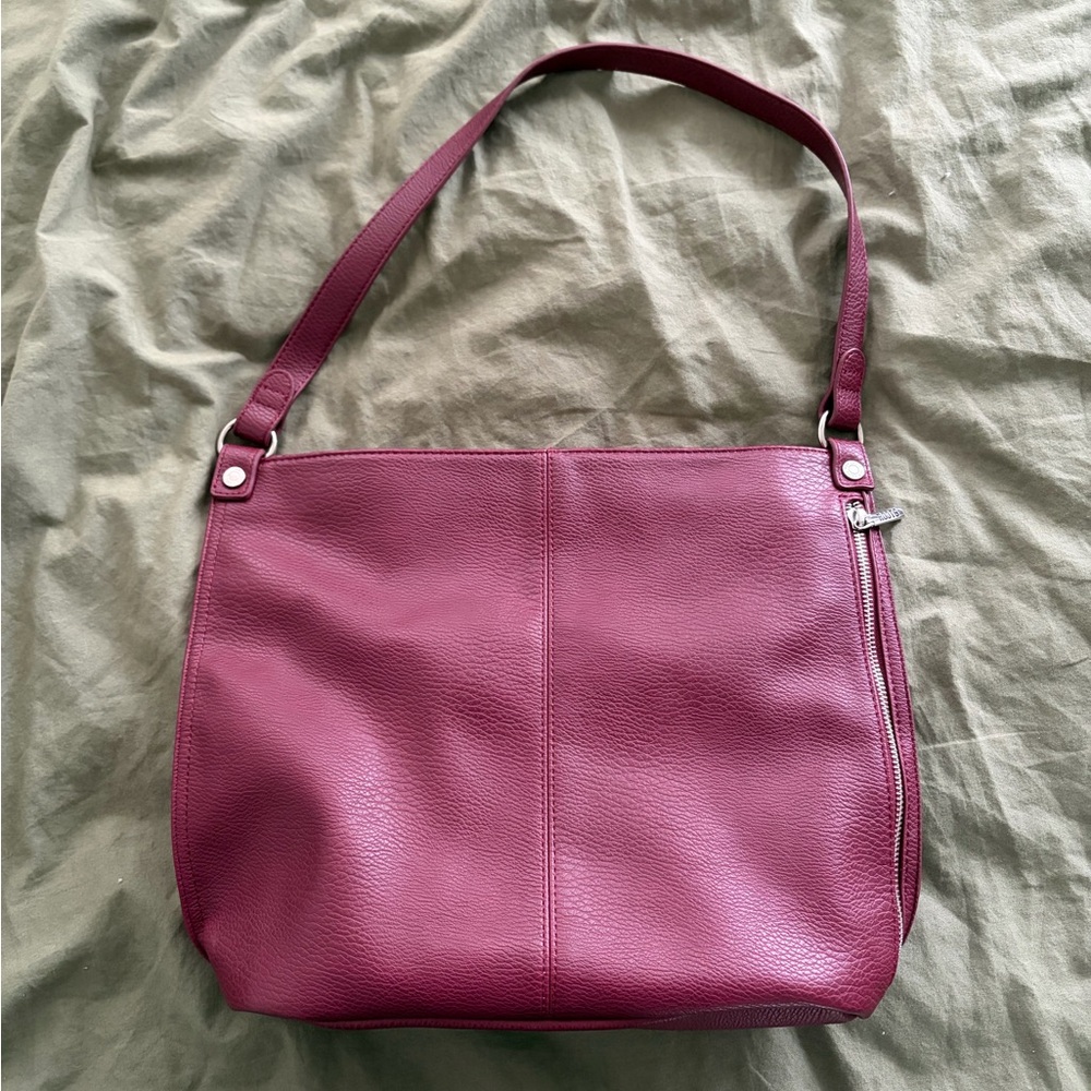 Burgundy Shoulder Bag
